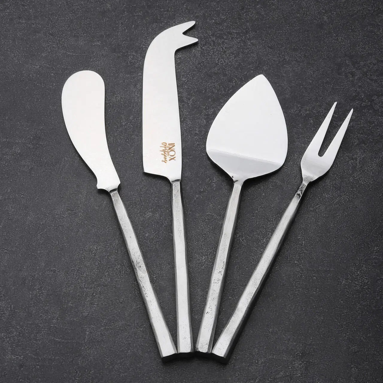 Ensemble 4 pièces d'accessoires à fromage Jason