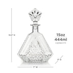 Carafe à Whisky amiral en Cristal taillé irlandais
