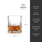 Amiral Crystal Tumblers – Lot de 2