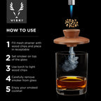 Kit de cocktail fumé à portion individuelle Alchemi