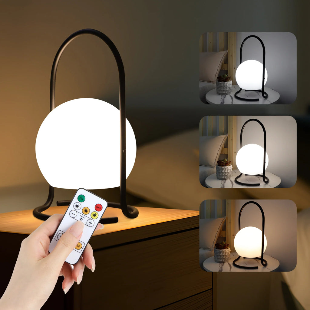 Portable waterproof Rechargeable Table Lamp 2600mAh