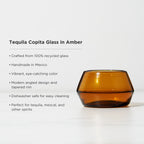 Verre Copita à Tequila Ambré