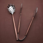 Sundance Pasta Server & Tongs — 2-Piece Set