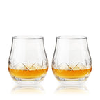 Verres à Whisky « Admiral Crystal » lourds – Lot de 2