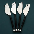 Ensemble 4 pièces de couteaux/spatules à fromage Ratoncito Twig