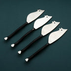 Ensemble 4 pièces de couteaux/spatules à fromage Ratoncito Twig
