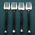 Ensemble de 4 fourchettes de table Sardine Twig