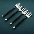 Ensemble de 4 fourchettes de table Sardine Twig