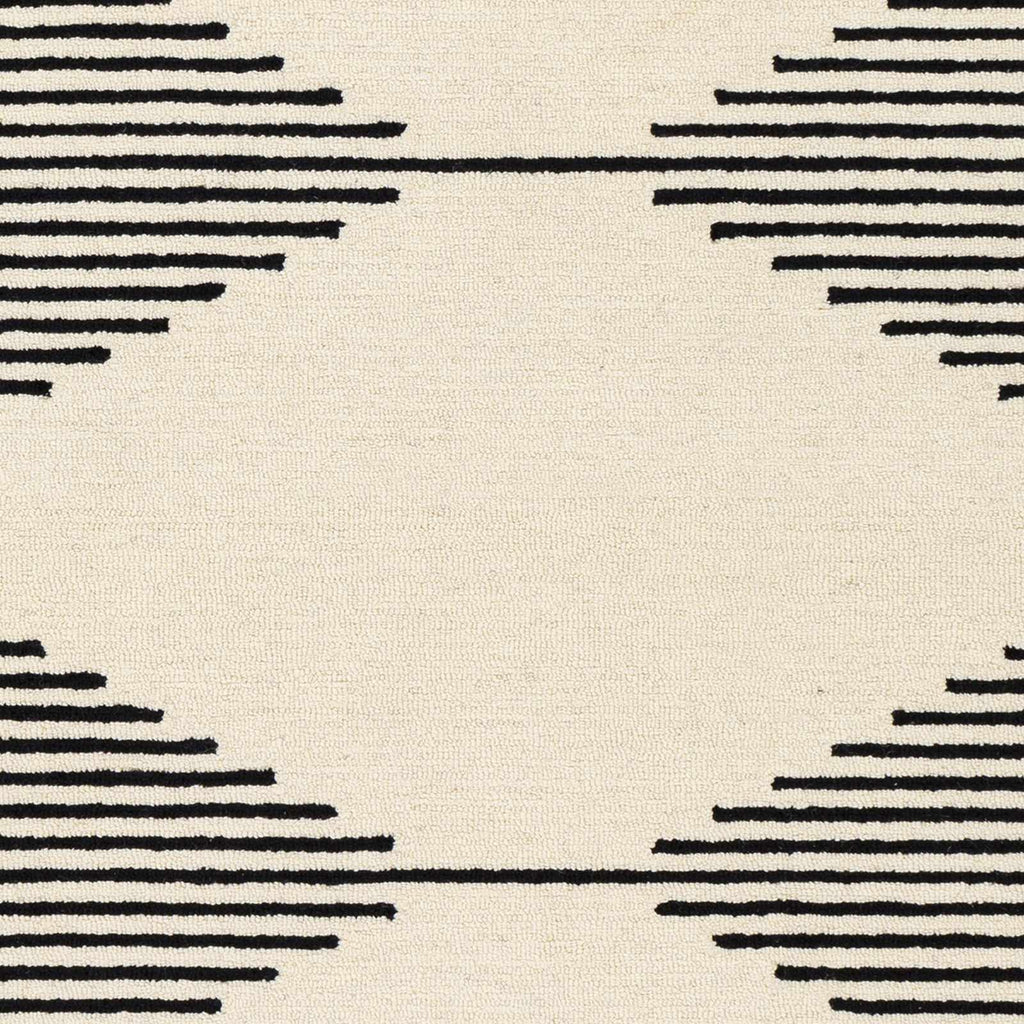 Pattern of black lines on a beige background